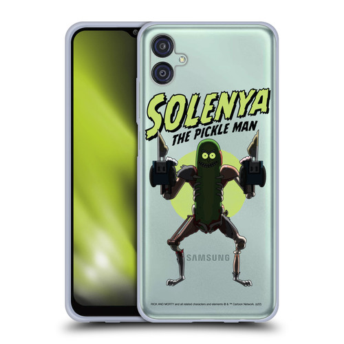Rick And Morty Season 3 Character Art Pickle Rick Soft Gel Case for Samsung Galaxy M04 5G / A04e