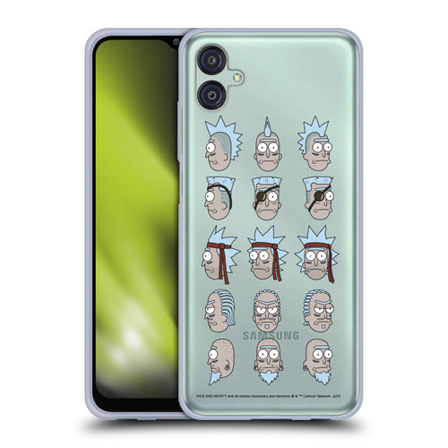 Rick And Morty Season 3 Character Art Seal Team Ricks Soft Gel Case for Samsung Galaxy M04 5G / A04e