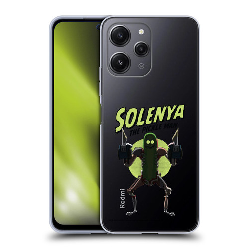Rick And Morty Season 3 Character Art Pickle Rick Soft Gel Case for Xiaomi Redmi 12