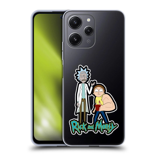 Rick And Morty Season 3 Character Art Rick and Morty Soft Gel Case for Xiaomi Redmi 12