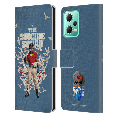 The Suicide Squad 2021 Character Poster Peacemaker Leather Book Wallet Case Cover For Xiaomi Redmi Note 12 5G