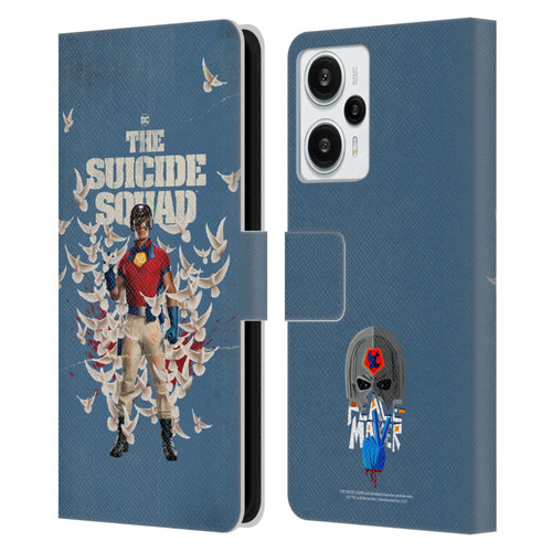 The Suicide Squad 2021 Character Poster Peacemaker Leather Book Wallet Case Cover For Xiaomi Redmi Note 12T