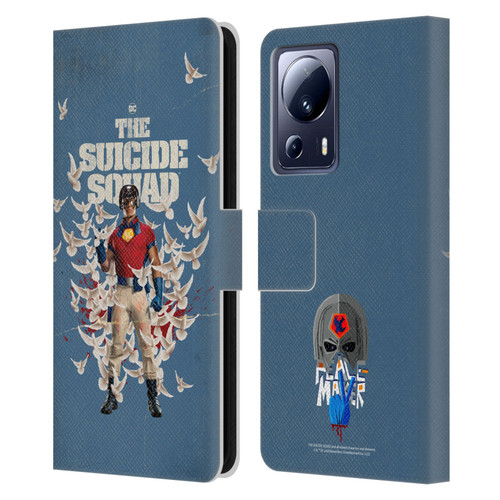The Suicide Squad 2021 Character Poster Peacemaker Leather Book Wallet Case Cover For Xiaomi 13 Lite 5G