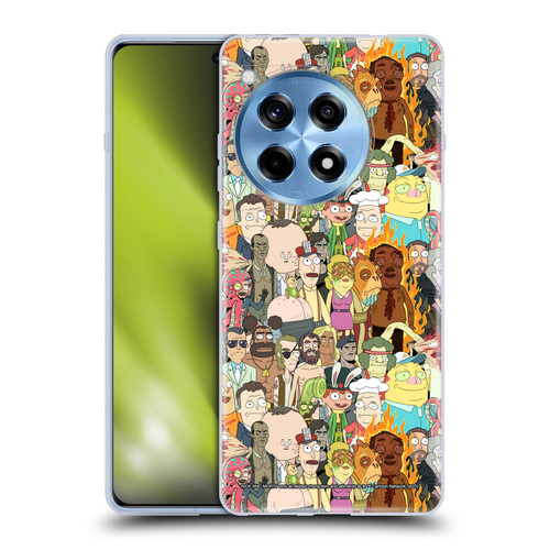 Rick And Morty Season 3 Graphics Interdimensional Space Cable Soft Gel Case for OnePlus 12R