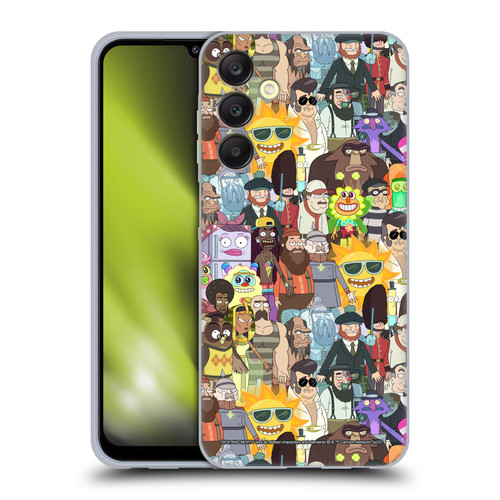 Rick And Morty Season 3 Graphics Parasite Soft Gel Case for Samsung Galaxy A25 5G