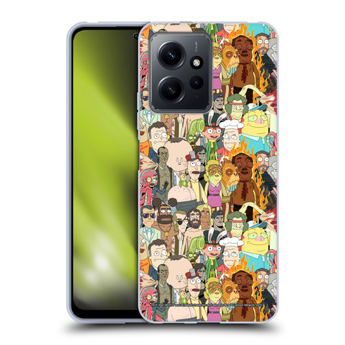 Rick And Morty Season 3 Graphics Interdimensional Space Cable Soft Gel Case for Xiaomi Redmi Note 12 4G