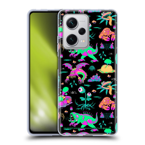 Rick And Morty Season 3 Graphics Aliens Soft Gel Case for Xiaomi Redmi Note 12 Pro+ 5G