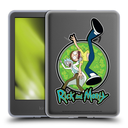 Rick And Morty Season 4 Graphics Character Art Soft Gel Case for Amazon Kindle 11th Gen 6in 2022