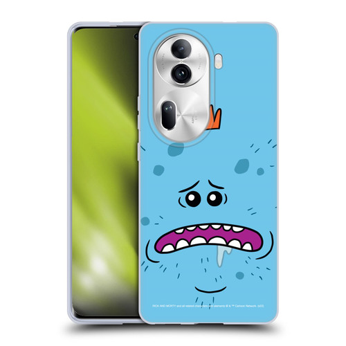 Rick And Morty Season 4 Graphics Mr. Meeseeks Soft Gel Case for OPPO Reno11 Pro