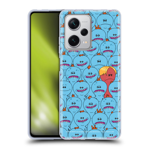 Rick And Morty Season 4 Graphics Mr. Meeseeks Pattern Soft Gel Case for Xiaomi Redmi Note 12 Pro+ 5G