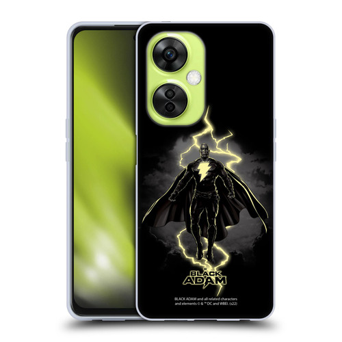 Black Adam Graphics Lightning Soft Gel Case for OnePlus Nord CE 3 Lite 5G
