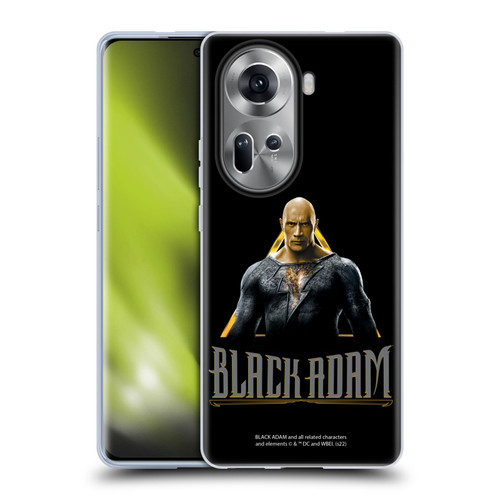 Black Adam Graphics Black Adam Soft Gel Case for OPPO Reno11