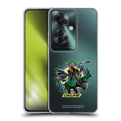 Black Adam Graphics Cyclone Soft Gel Case for OPPO Reno11 F 5G / F25 Pro 5G