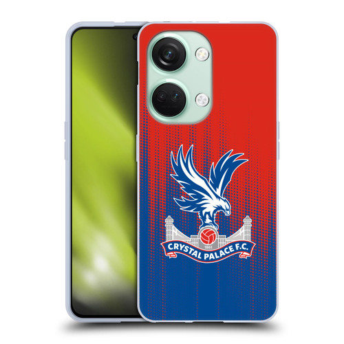 Crystal Palace FC Crest Halftone Soft Gel Case for OnePlus Nord 3 5G