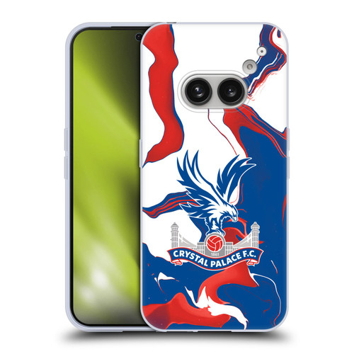Crystal Palace FC Crest Marble Soft Gel Case for Nothing Phone (2a)