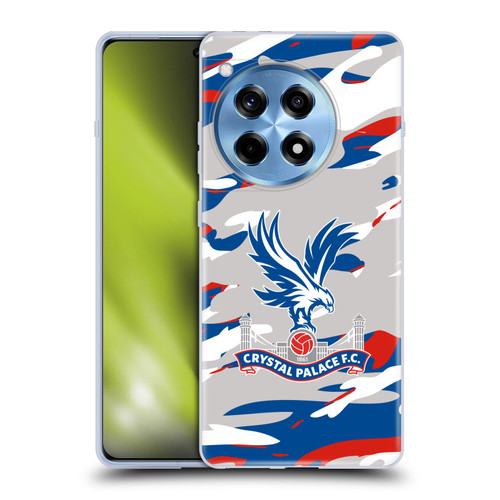 Crystal Palace FC Crest Camouflage Soft Gel Case for OnePlus 12R