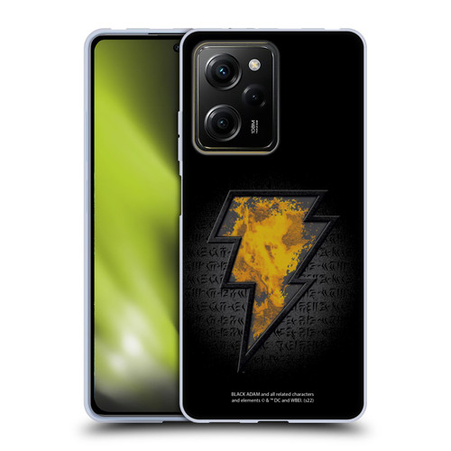 Black Adam Graphics Icon Soft Gel Case for Xiaomi Redmi Note 12 Pro 5G