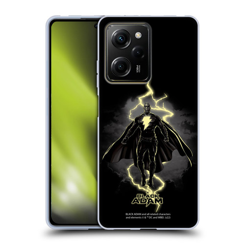 Black Adam Graphics Lightning Soft Gel Case for Xiaomi Redmi Note 12 Pro 5G