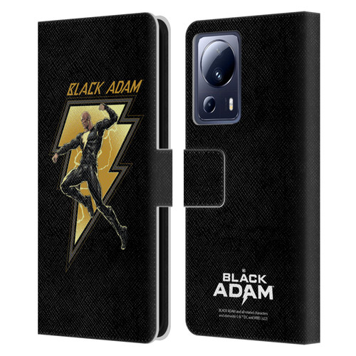 Black Adam Graphics Black Adam 2 Leather Book Wallet Case Cover For Xiaomi 13 Lite 5G