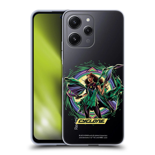 Black Adam Graphics Cyclone Soft Gel Case for Xiaomi Redmi 12