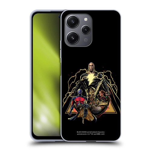 Black Adam Graphics Group Soft Gel Case for Xiaomi Redmi 12