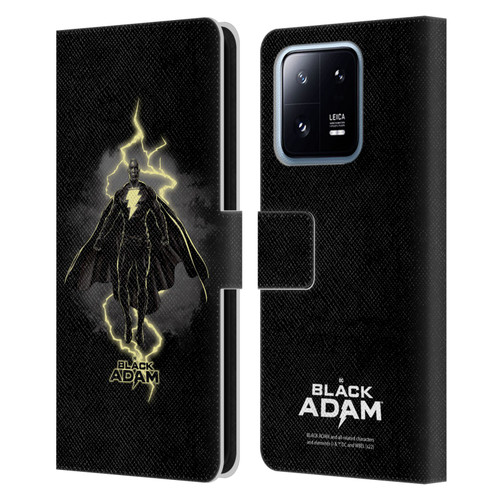 Black Adam Graphics Lightning Leather Book Wallet Case Cover For Xiaomi 13 Pro 5G