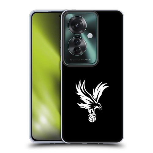 Crystal Palace FC Crest Eagle Grey Soft Gel Case for OPPO Reno11 F 5G / F25 Pro 5G