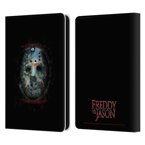 Freddy VS. Jason Graphics Jason's Birthday Leather Book Wallet Case Cover For Amazon Kindle 11th Gen 6in 2022