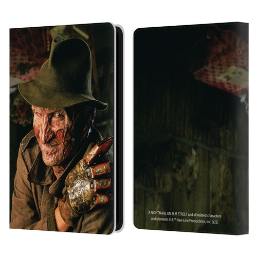 A Nightmare On Elm Street 4 The Dream Master Graphics Freddy Leather Book Wallet Case Cover For Amazon Kindle Paperwhite 5 (2021)