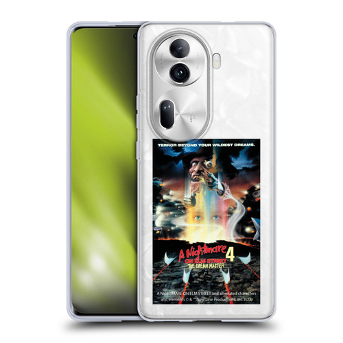 A Nightmare On Elm Street 4 The Dream Master Graphics Poster Soft Gel Case for OPPO Reno11 Pro