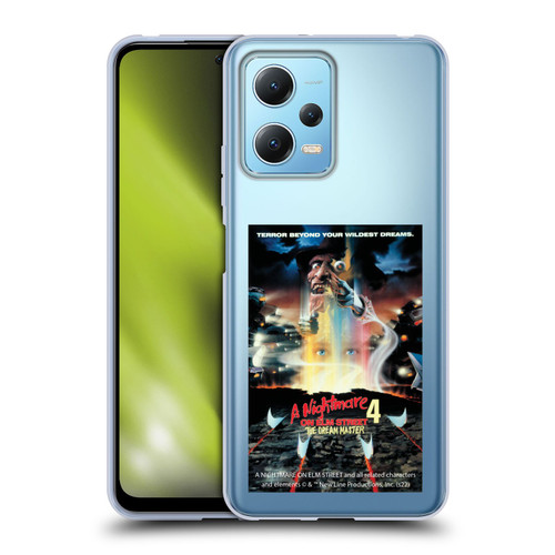 A Nightmare On Elm Street 4 The Dream Master Graphics Poster Soft Gel Case for Xiaomi Redmi Note 12 5G