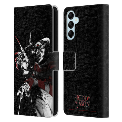 Freddy VS. Jason Graphics Freddy Leather Book Wallet Case Cover For Samsung Galaxy M14 5G