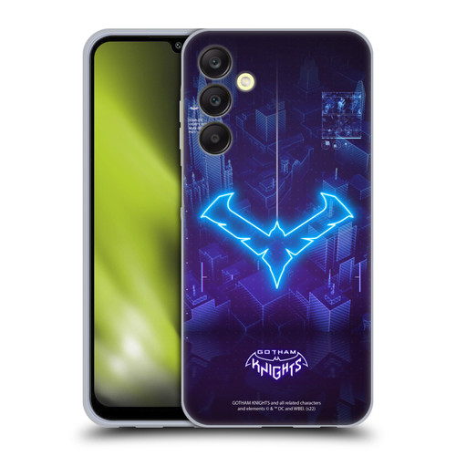 Gotham Knights Character Art Nightwing Soft Gel Case for Samsung Galaxy A25 5G