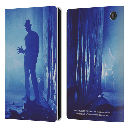 A Nightmare On Elm Street 3 Dream Warriors Graphics Freddy Leather Book Wallet Case Cover For Amazon Fire 7 2022