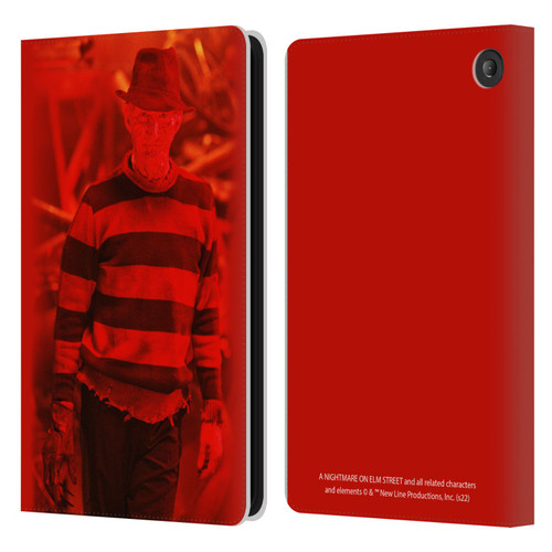A Nightmare On Elm Street 3 Dream Warriors Graphics Freddy 2 Leather Book Wallet Case Cover For Amazon Fire 7 2022
