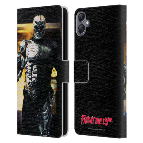 Friday the 13th: Jason X Graphics Jason Cyborg Leather Book Wallet Case Cover For Samsung Galaxy A05