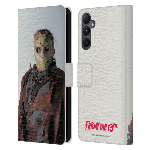 Friday the 13th: Jason X Graphics Jason Leather Book Wallet Case Cover For Samsung Galaxy A05s