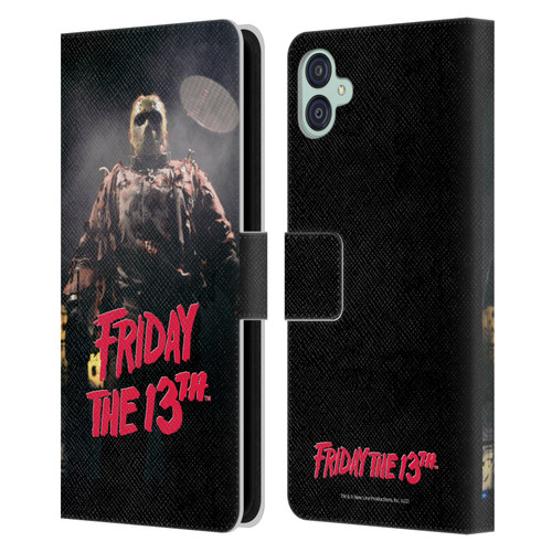 Friday the 13th: Jason X Graphics Jason Voorhees Leather Book Wallet Case Cover For Samsung Galaxy M04 5G / A04e