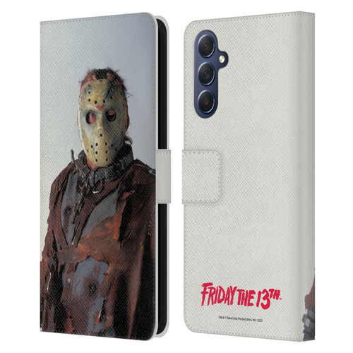 Friday the 13th: Jason X Graphics Jason Leather Book Wallet Case Cover For Samsung Galaxy M54 5G