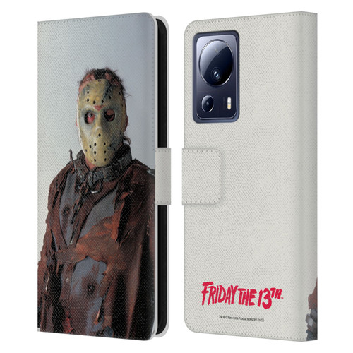 Friday the 13th: Jason X Graphics Jason Leather Book Wallet Case Cover For Xiaomi 13 Lite 5G