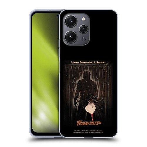 Friday the 13th Part III Key Art Poster 3 Soft Gel Case for Xiaomi Redmi 12
