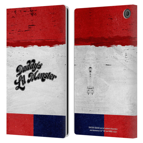 Suicide Squad 2016 Graphics Harley Quinn Costume Leather Book Wallet Case Cover For Amazon Fire Max 11 2023