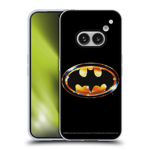 Batman (1989) Key Art Logo Soft Gel Case for Nothing Phone (2a)