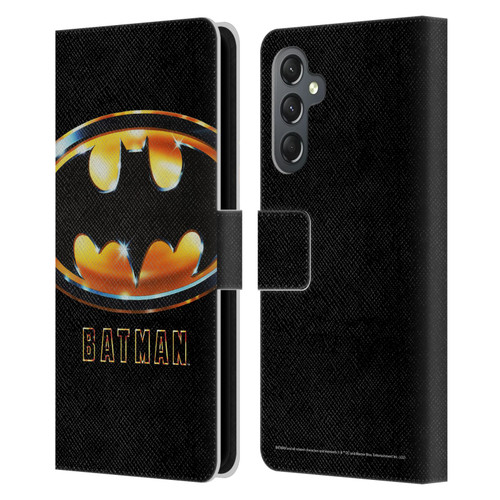 Batman (1989) Key Art Poster Leather Book Wallet Case Cover For Samsung Galaxy A25 5G