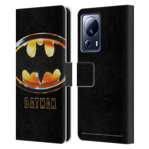 Batman (1989) Key Art Poster Leather Book Wallet Case Cover For Xiaomi 13 Lite 5G