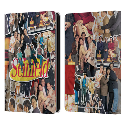 Seinfeld Graphics Collage Leather Book Wallet Case Cover For Amazon Kindle Paperwhite 5 (2021)
