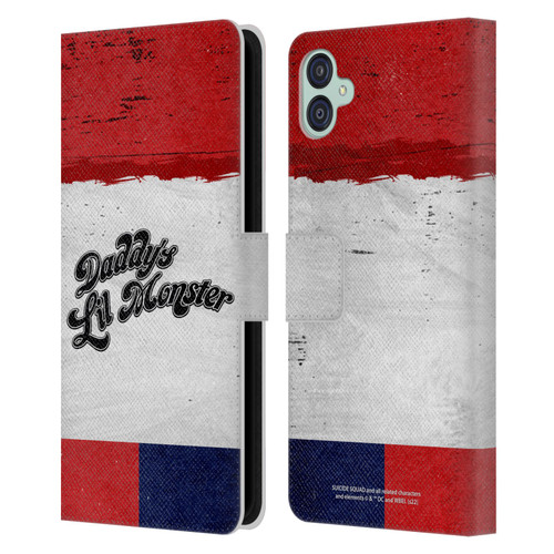 Suicide Squad 2016 Graphics Harley Quinn Costume Leather Book Wallet Case Cover For Samsung Galaxy M04 5G / A04e