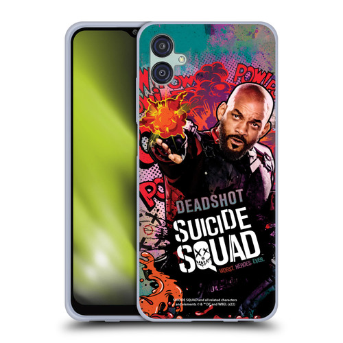 Suicide Squad 2016 Graphics Deadshot Poster Soft Gel Case for Samsung Galaxy M04 5G / A04e