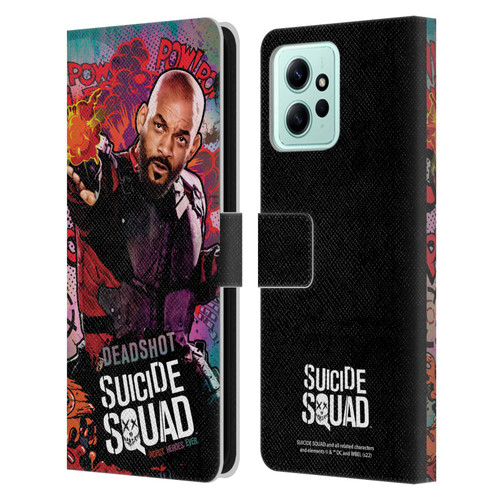 Suicide Squad 2016 Graphics Deadshot Poster Leather Book Wallet Case Cover For Xiaomi Redmi 12