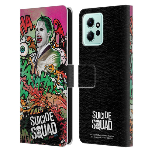 Suicide Squad 2016 Graphics Joker Poster Leather Book Wallet Case Cover For Xiaomi Redmi 12
